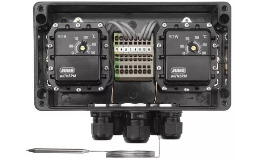 Взрывозащитный терморегулятор JUMO exTHERM-AT, (тип 605055)