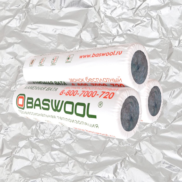 Мат прошивной BASWOOL  МП (МС)-60 ГОСТ 21880-2022 3000х1200х60 мм